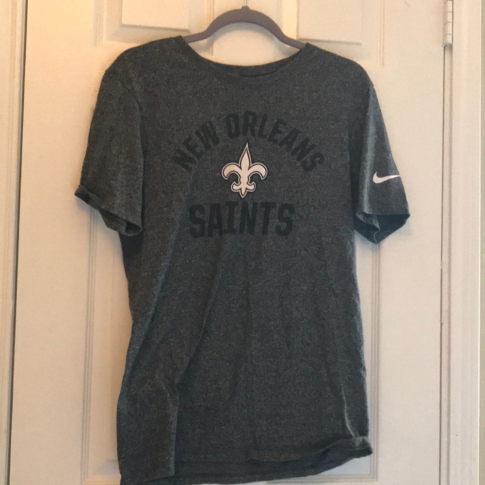 new orleans saints nike t shirt